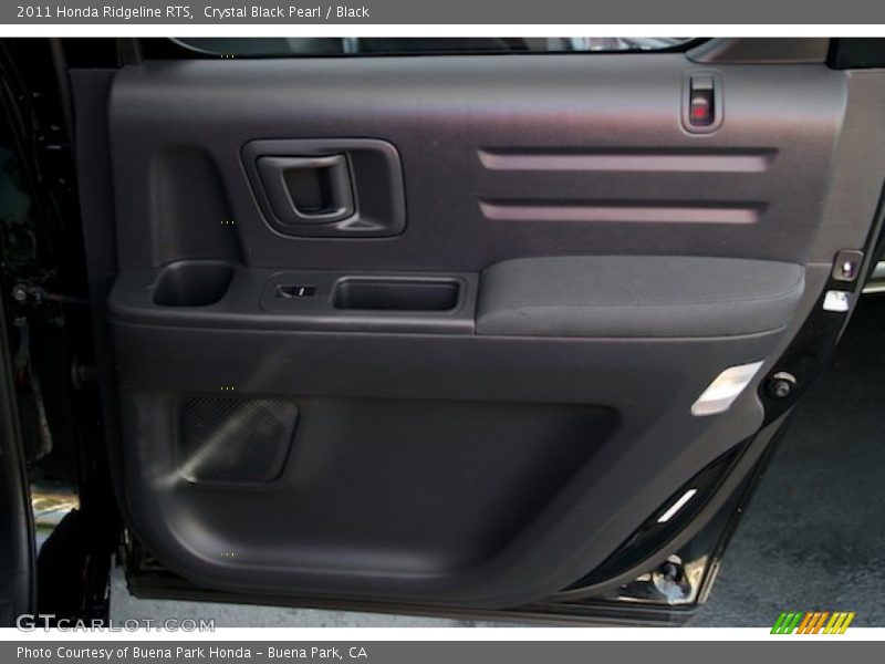 Crystal Black Pearl / Black 2011 Honda Ridgeline RTS
