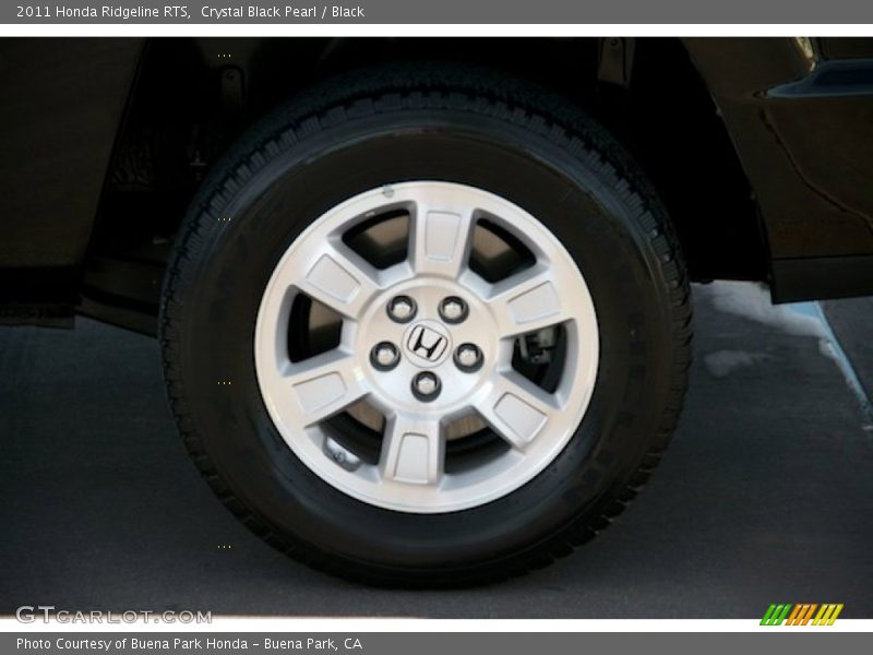 Crystal Black Pearl / Black 2011 Honda Ridgeline RTS