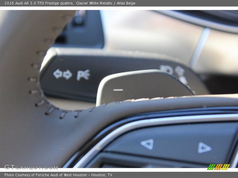 Glacier White Metallic / Atlas Beige 2016 Audi A6 3.0 TFSI Prestige quattro