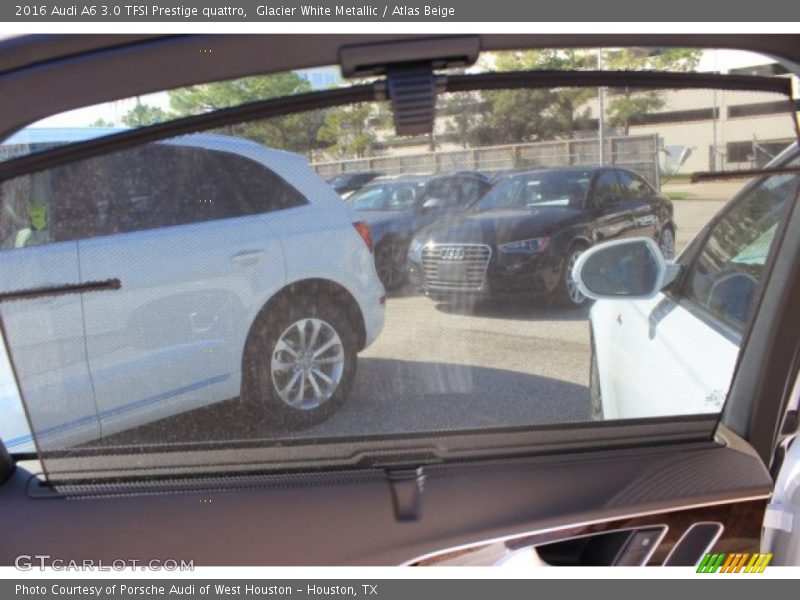 Glacier White Metallic / Atlas Beige 2016 Audi A6 3.0 TFSI Prestige quattro