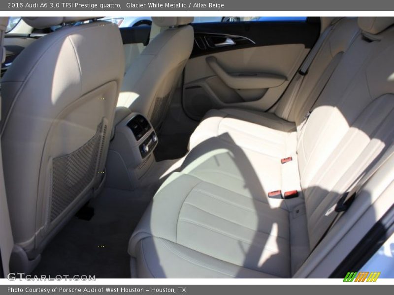 Glacier White Metallic / Atlas Beige 2016 Audi A6 3.0 TFSI Prestige quattro