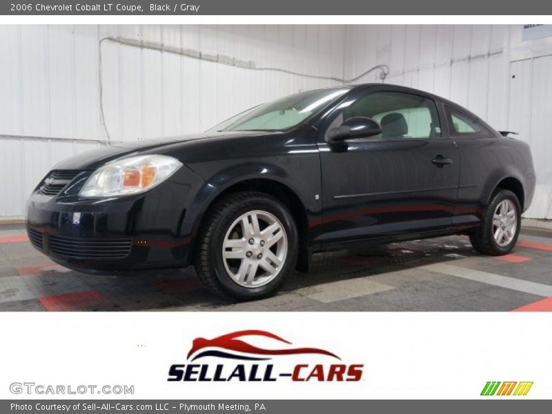 Black / Gray 2006 Chevrolet Cobalt LT Coupe