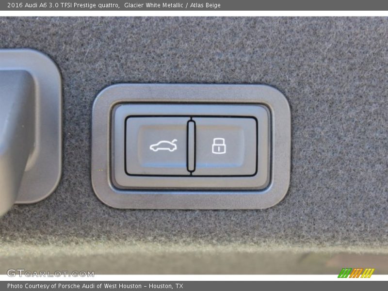 Glacier White Metallic / Atlas Beige 2016 Audi A6 3.0 TFSI Prestige quattro