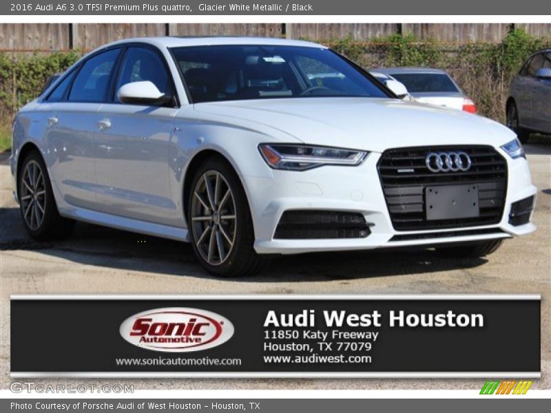 Glacier White Metallic / Black 2016 Audi A6 3.0 TFSI Premium Plus quattro