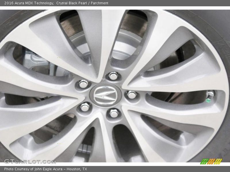 Crystal Black Pearl / Parchment 2016 Acura MDX Technology