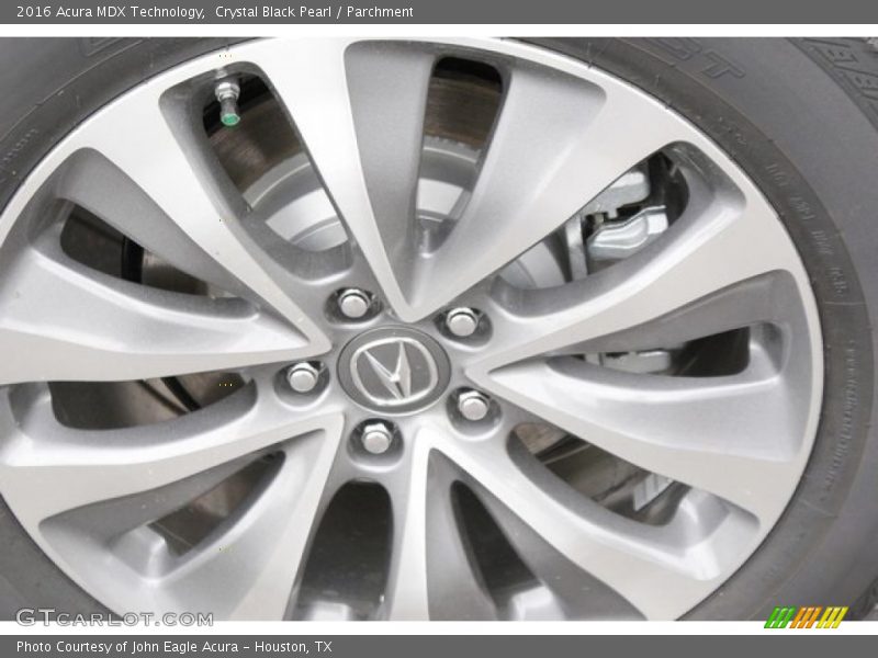 Crystal Black Pearl / Parchment 2016 Acura MDX Technology
