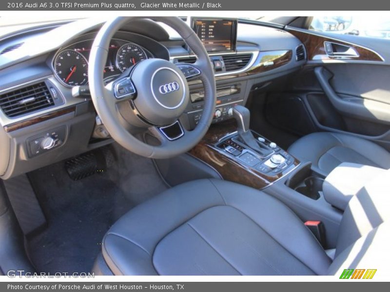 Glacier White Metallic / Black 2016 Audi A6 3.0 TFSI Premium Plus quattro