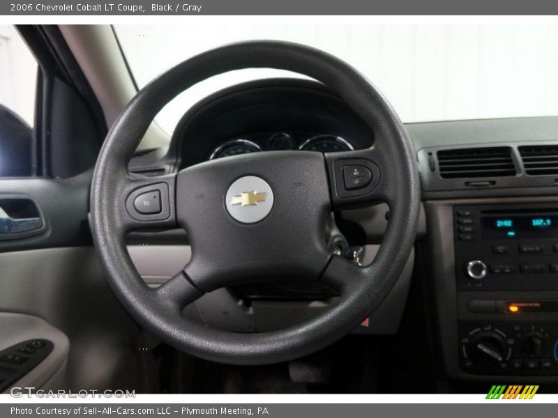 Black / Gray 2006 Chevrolet Cobalt LT Coupe