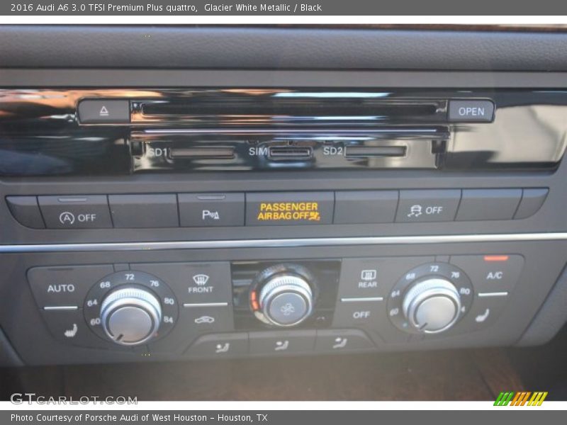 Glacier White Metallic / Black 2016 Audi A6 3.0 TFSI Premium Plus quattro