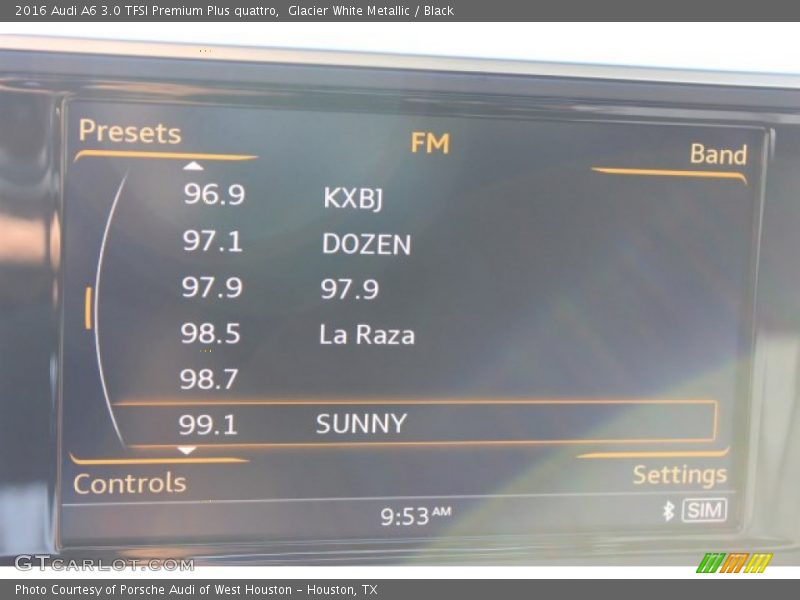 Glacier White Metallic / Black 2016 Audi A6 3.0 TFSI Premium Plus quattro