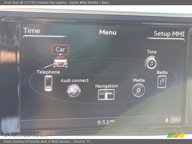 Glacier White Metallic / Black 2016 Audi A6 3.0 TFSI Premium Plus quattro