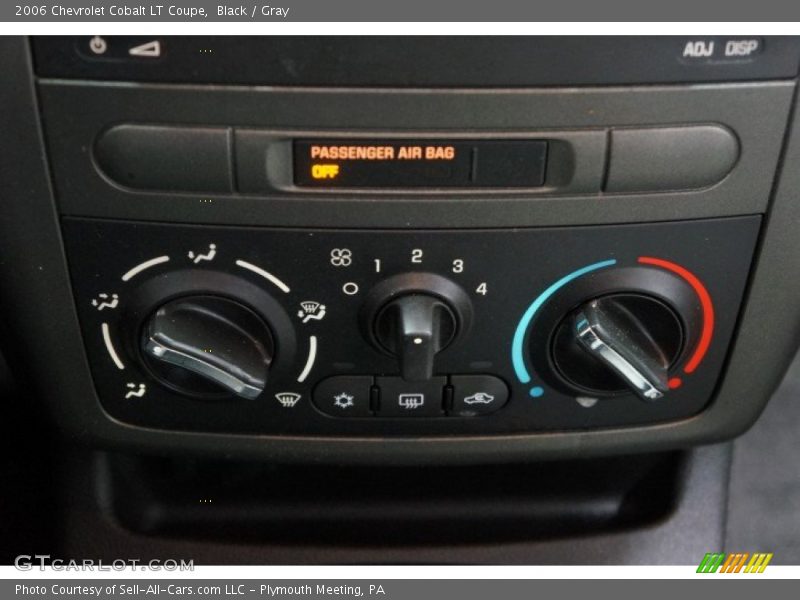 Black / Gray 2006 Chevrolet Cobalt LT Coupe