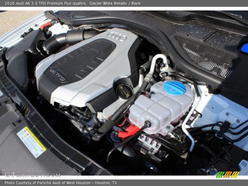 Glacier White Metallic / Black 2016 Audi A6 3.0 TFSI Premium Plus quattro