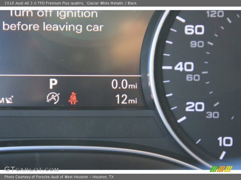 Glacier White Metallic / Black 2016 Audi A6 3.0 TFSI Premium Plus quattro