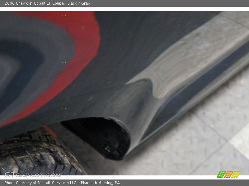 Black / Gray 2006 Chevrolet Cobalt LT Coupe