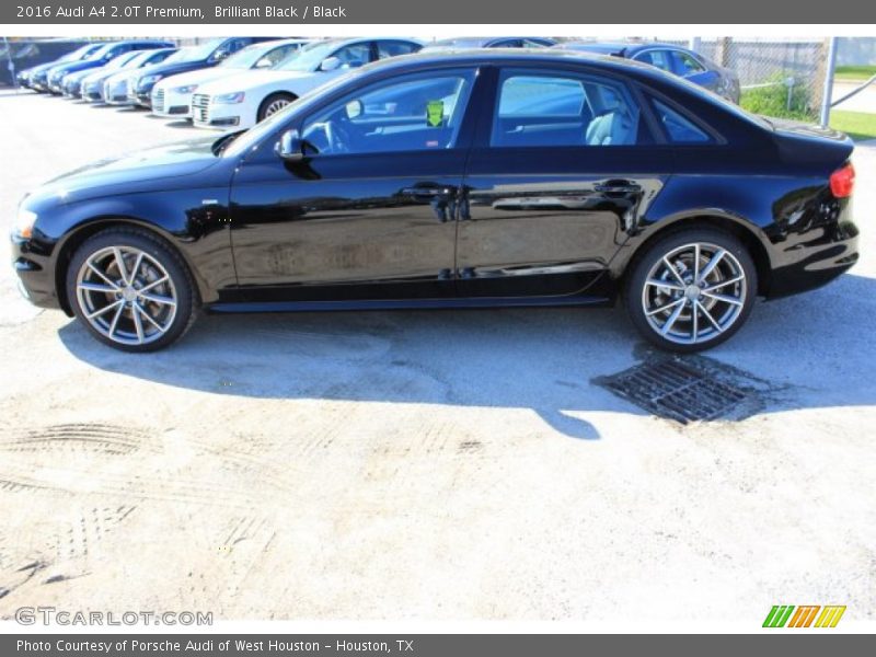 Brilliant Black / Black 2016 Audi A4 2.0T Premium
