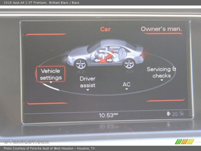Brilliant Black / Black 2016 Audi A4 2.0T Premium