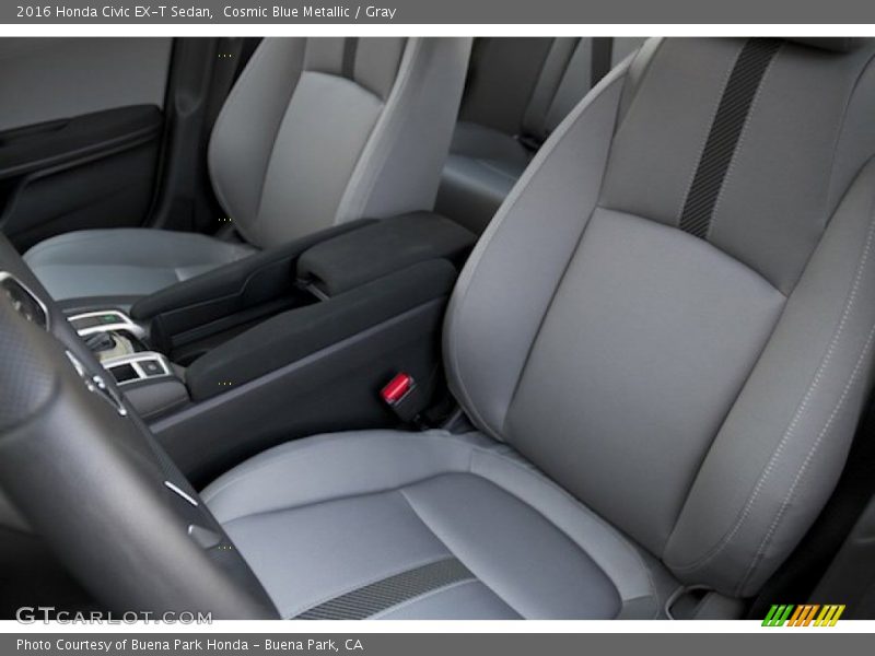 Front Seat of 2016 Civic EX-T Sedan