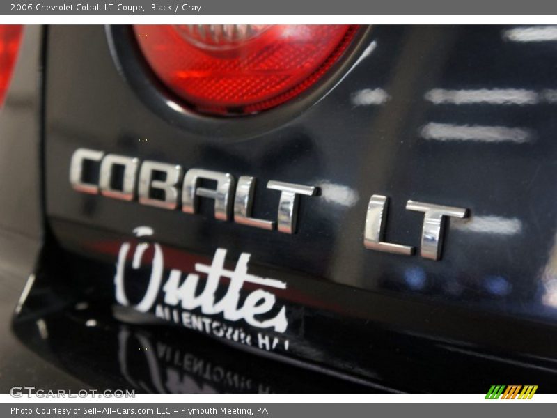 Black / Gray 2006 Chevrolet Cobalt LT Coupe