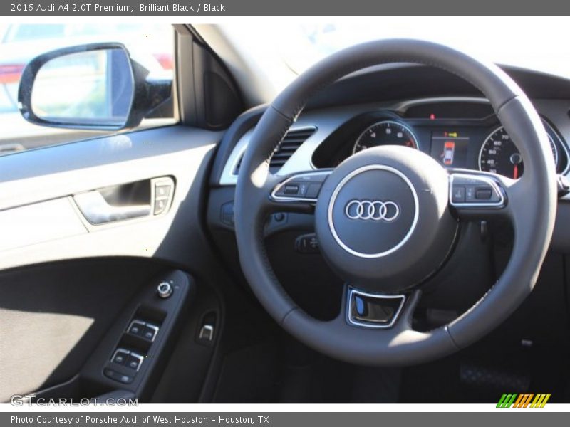 Brilliant Black / Black 2016 Audi A4 2.0T Premium