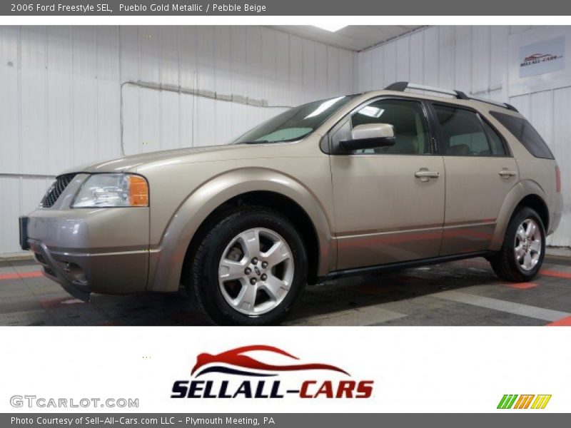 Pueblo Gold Metallic / Pebble Beige 2006 Ford Freestyle SEL