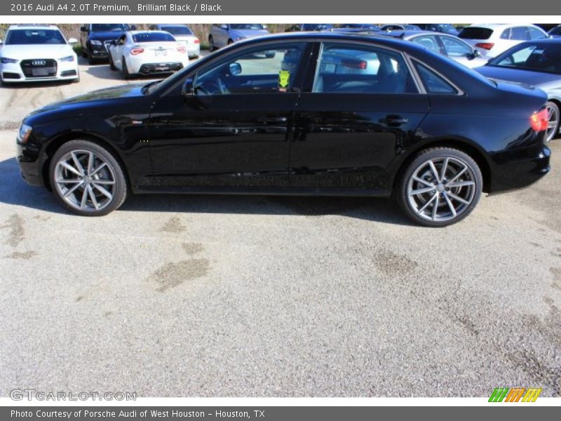 Brilliant Black / Black 2016 Audi A4 2.0T Premium
