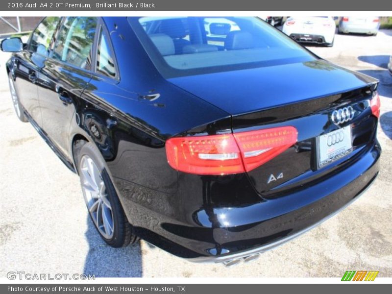 Brilliant Black / Black 2016 Audi A4 2.0T Premium