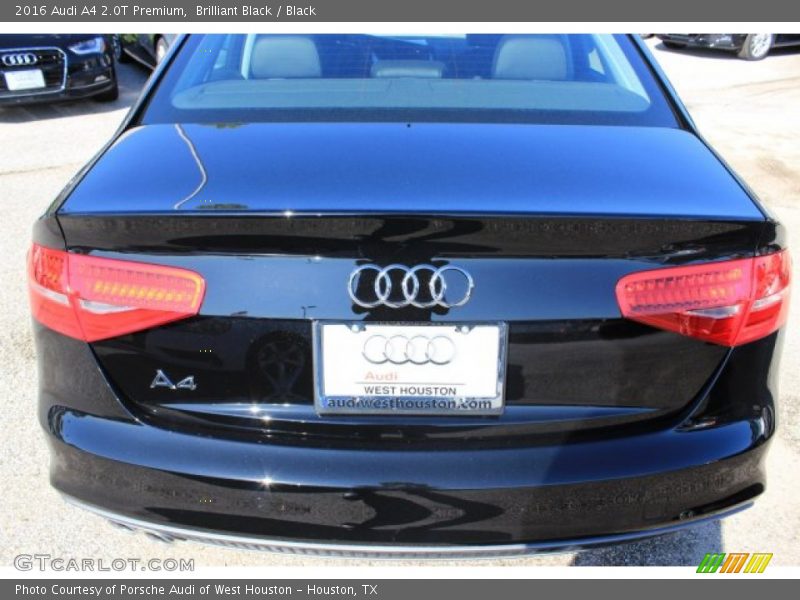 Brilliant Black / Black 2016 Audi A4 2.0T Premium