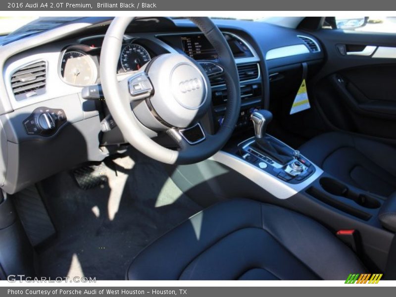 Brilliant Black / Black 2016 Audi A4 2.0T Premium