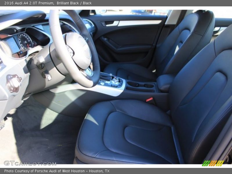 Brilliant Black / Black 2016 Audi A4 2.0T Premium