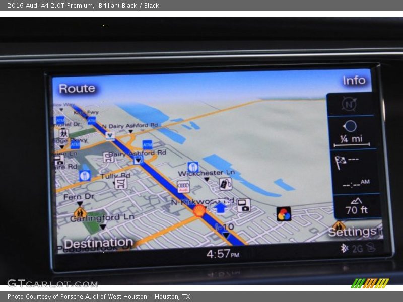 Brilliant Black / Black 2016 Audi A4 2.0T Premium