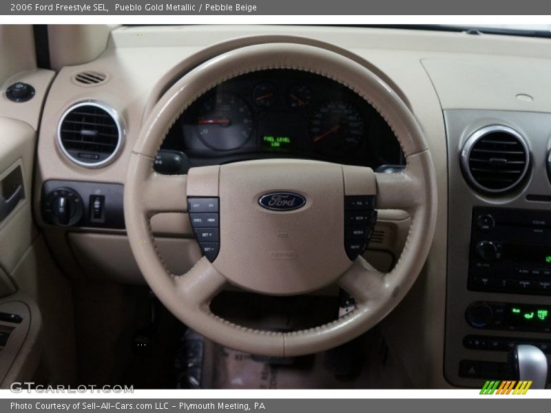 Pueblo Gold Metallic / Pebble Beige 2006 Ford Freestyle SEL