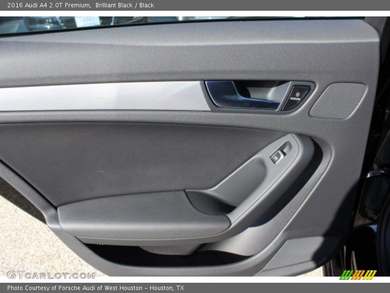 Brilliant Black / Black 2016 Audi A4 2.0T Premium