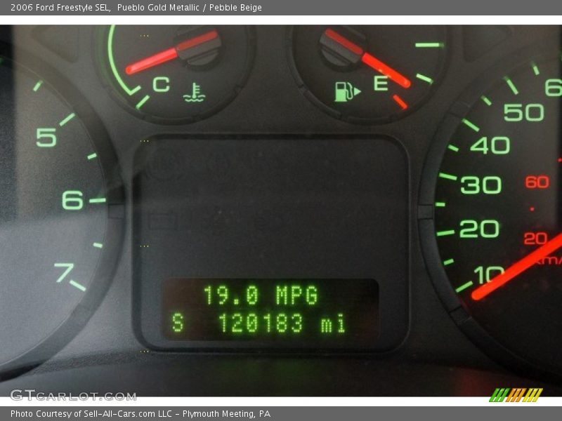 Pueblo Gold Metallic / Pebble Beige 2006 Ford Freestyle SEL