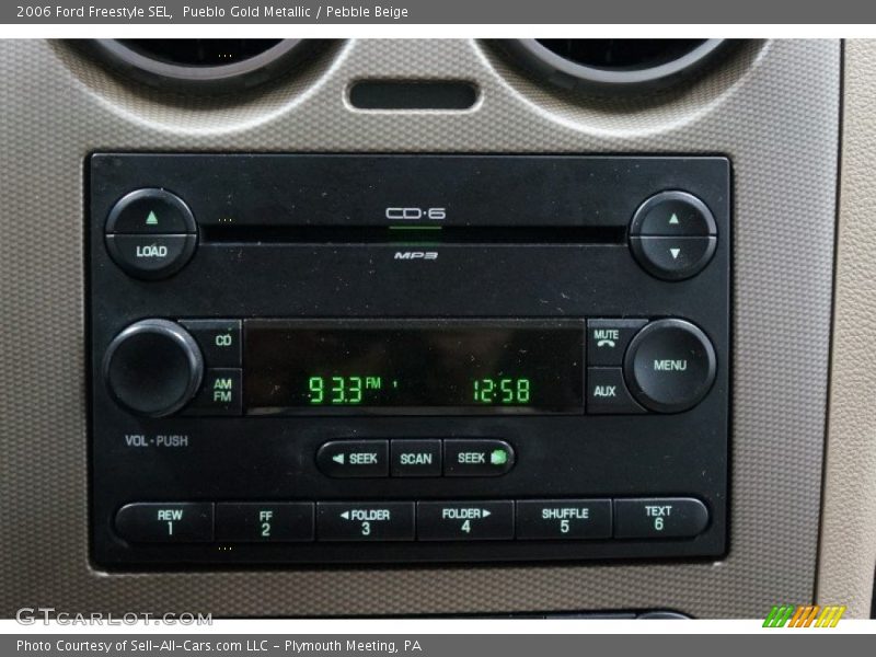 Pueblo Gold Metallic / Pebble Beige 2006 Ford Freestyle SEL