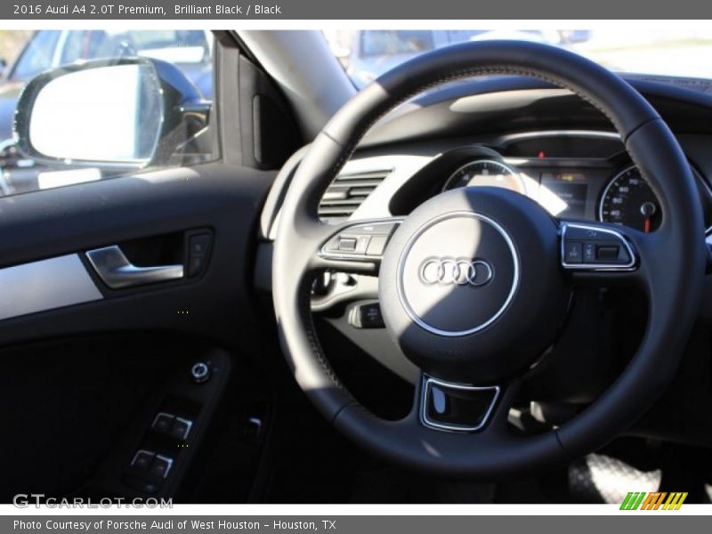 Brilliant Black / Black 2016 Audi A4 2.0T Premium