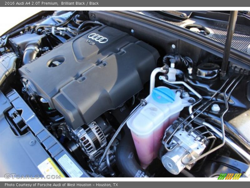 Brilliant Black / Black 2016 Audi A4 2.0T Premium
