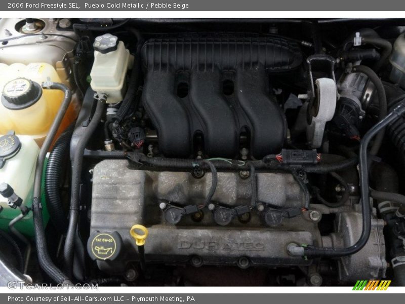 Pueblo Gold Metallic / Pebble Beige 2006 Ford Freestyle SEL