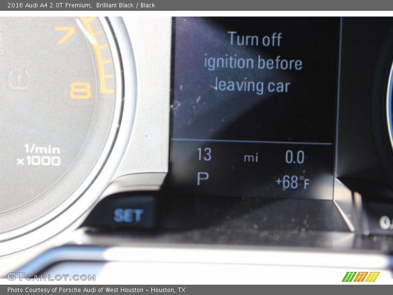 Brilliant Black / Black 2016 Audi A4 2.0T Premium
