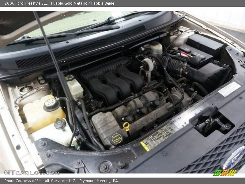 Pueblo Gold Metallic / Pebble Beige 2006 Ford Freestyle SEL