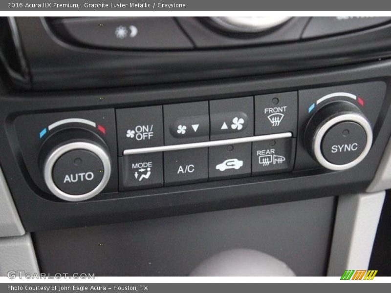 Graphite Luster Metallic / Graystone 2016 Acura ILX Premium