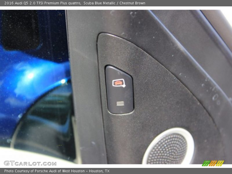 Scuba Blue Metallic / Chestnut Brown 2016 Audi Q5 2.0 TFSI Premium Plus quattro