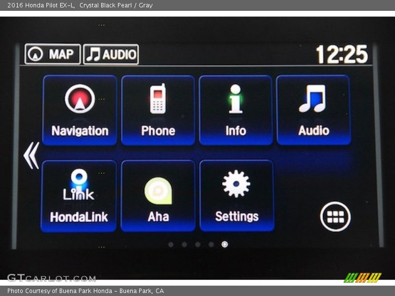 Crystal Black Pearl / Gray 2016 Honda Pilot EX-L