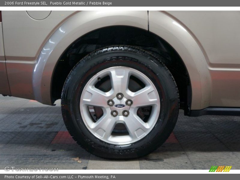 Pueblo Gold Metallic / Pebble Beige 2006 Ford Freestyle SEL