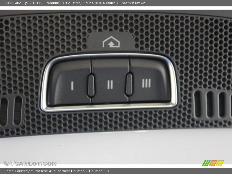 Scuba Blue Metallic / Chestnut Brown 2016 Audi Q5 2.0 TFSI Premium Plus quattro
