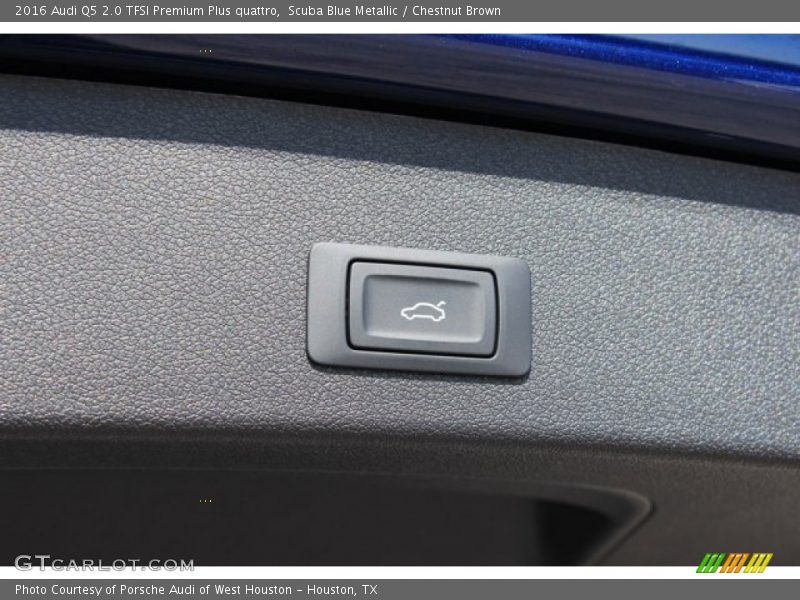 Scuba Blue Metallic / Chestnut Brown 2016 Audi Q5 2.0 TFSI Premium Plus quattro