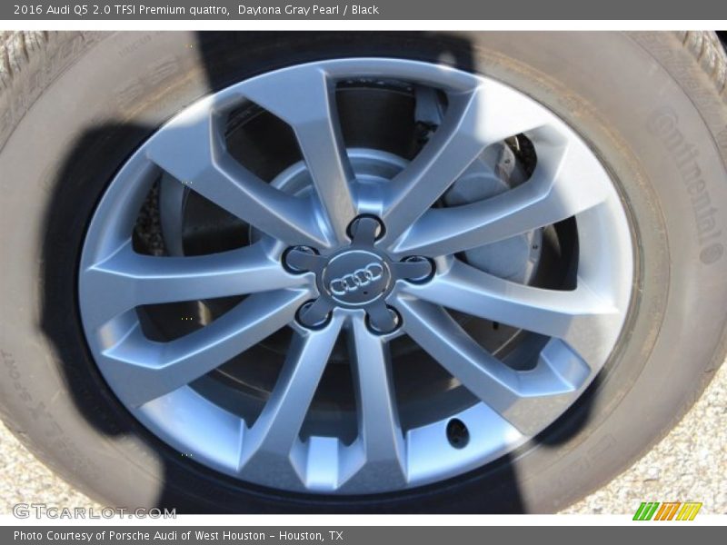 Daytona Gray Pearl / Black 2016 Audi Q5 2.0 TFSI Premium quattro