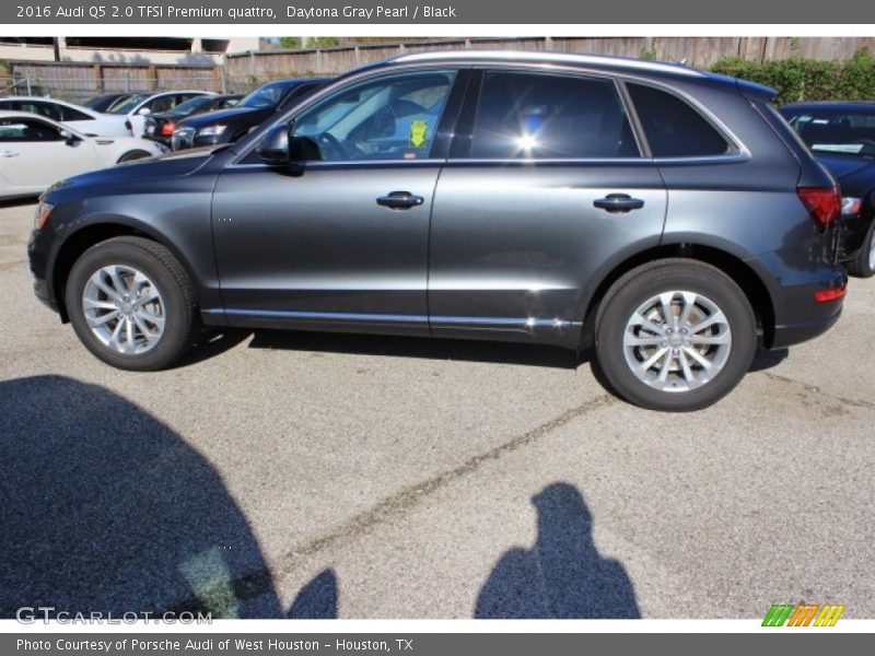 Daytona Gray Pearl / Black 2016 Audi Q5 2.0 TFSI Premium quattro