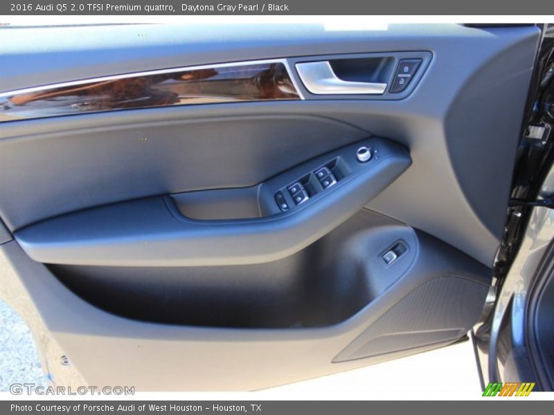Daytona Gray Pearl / Black 2016 Audi Q5 2.0 TFSI Premium quattro