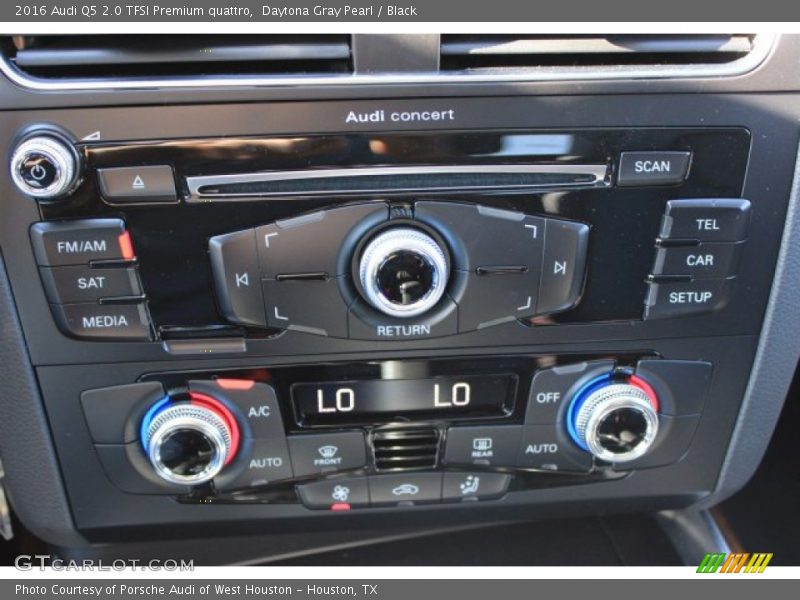 Daytona Gray Pearl / Black 2016 Audi Q5 2.0 TFSI Premium quattro